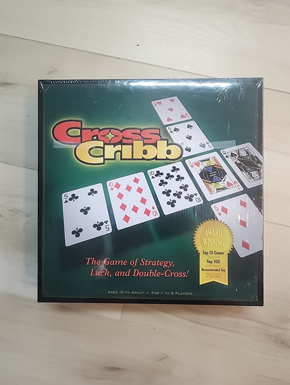 Cross Cribb Strategy Card Game - Brand New Sealed